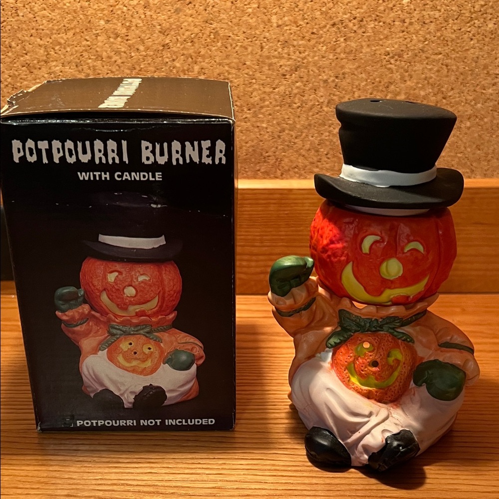 Halloween Pumpkin Potpourri Burner